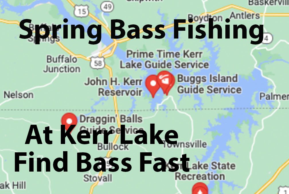 Spring Bass Fishing At Kerr Lake